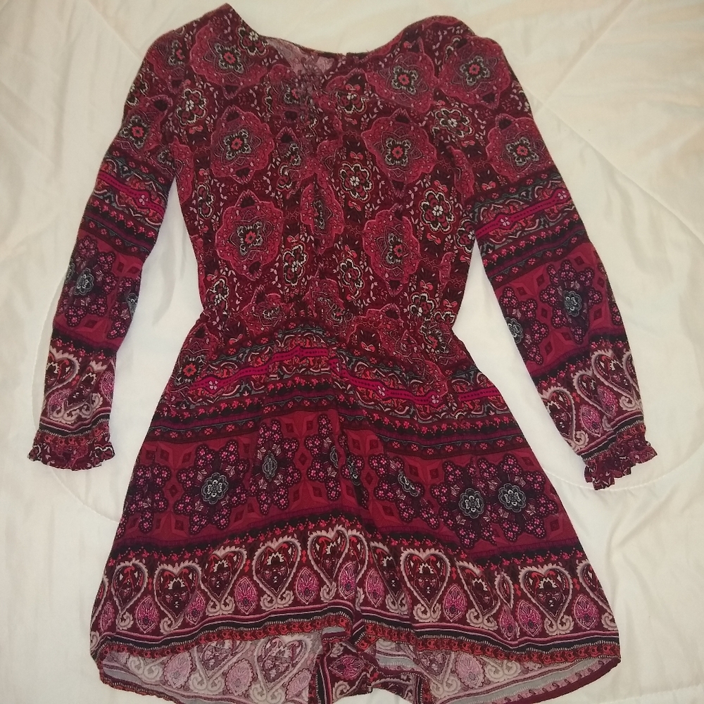 Hollister patterned romper